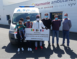 HARMONIE AMBULANCE (44) FAIT DON D’UNE AMBULANCE