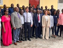 Ouverture de la premiere ecole d'ambulancier au Congo