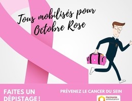 OCTOBRE ROSE : TOUS MOBILISÉS